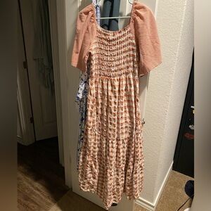 HENLY peasant/milkmaid dress